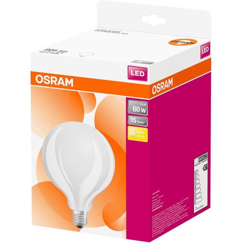 OSRAM 4058075269866 LED Energetska učinkovitost 2021 E (A - G) E27 okrugla  6.5 W toplo bijela (Ø x D) 124 mm x 168 mm  1 St. slika 3