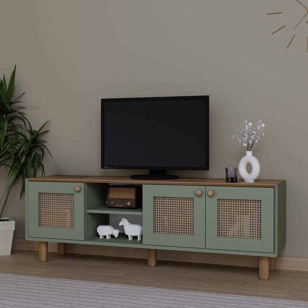 TV Stalak Bohemian 1600-142, Zelena Boja slika 2