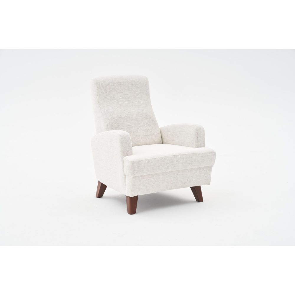 Kana - Kremasti Wing Chair slika 5