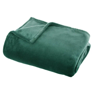 Atmosphera deka flanel 150x125cm poliester zelena