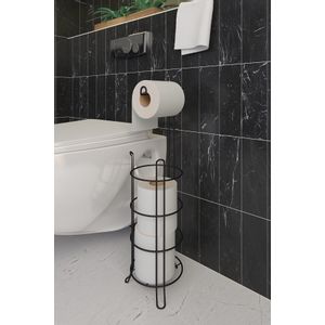 SB061-B Black Toilet Paper Holder