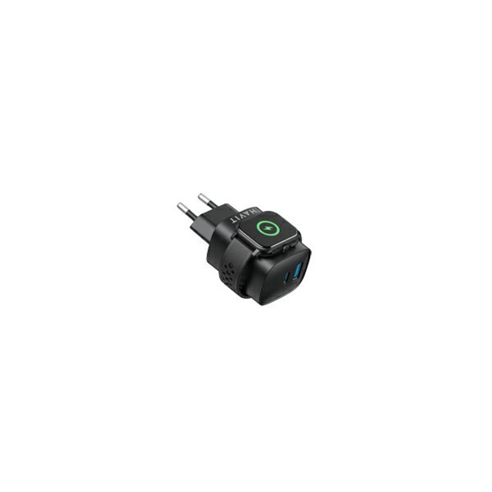 HAVIT PUNJAČ KUĆNI DUO USB-Type C sa bežičnim punjačem za Sat PD22W UC132 EU slika 2