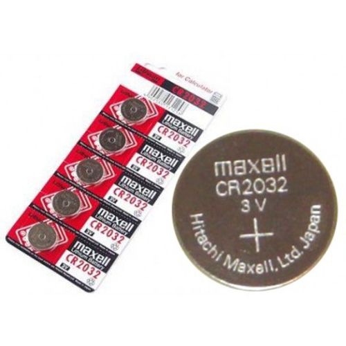 Maxell Litijske Dugmaste Baterije CR2032, Paket od 5 Komada slika 2