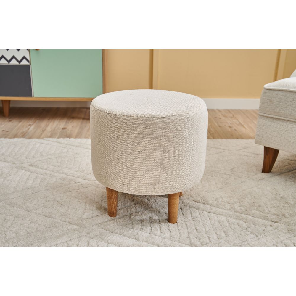 Findik Gabbana 02 Krem Pouf slika 1