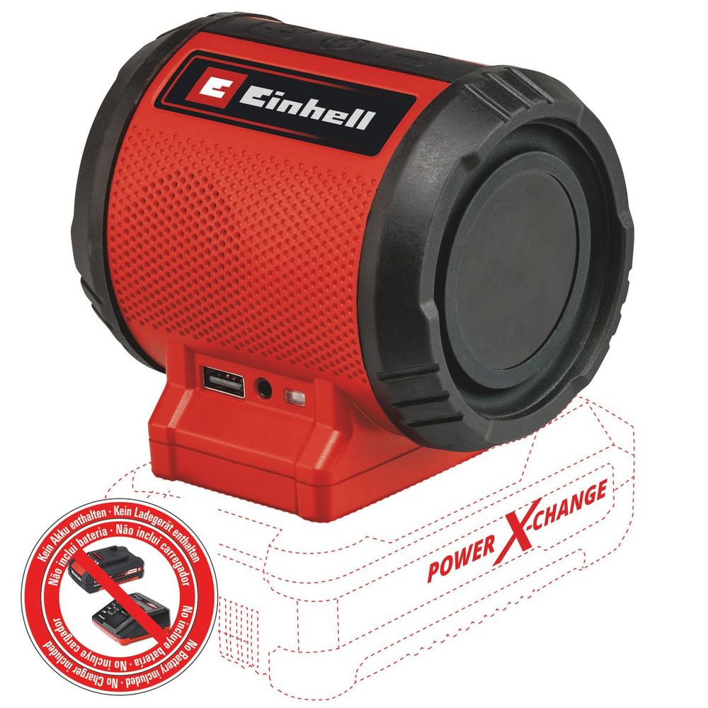 Einhell Akumulatorski Bluetooth zvučnik TC-SR 18 Li BT - Solo slika 2