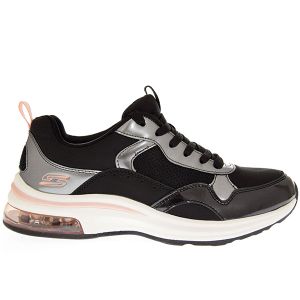 117012-BLK Skechers Lfs W Patike Bobs Pulse Air 117012-Blk