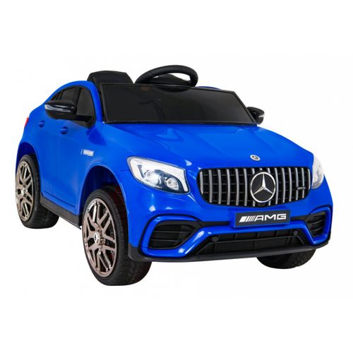 Licencirani auto na akumultor Mercedes Benz GLC63S 4x4 - plavi slika 11