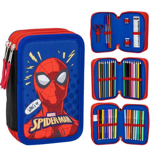 Marvel Spiderman triple pencil case slika 1