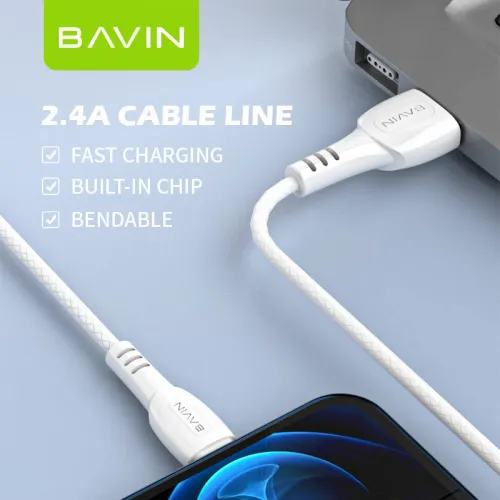 BAVIN kabl Usb A/Lightning 1,0m slika 3