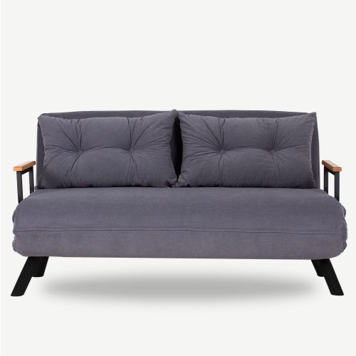 Atelier Del Sofa Sando dvosed - Sivi dvosed na razvlačenje slika 5