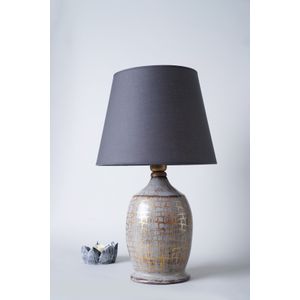 YL531 Siva Zlatna Stolna Lampa