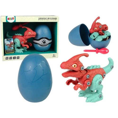 Set dinosaur Parasaurolophus s jajetom i dodacima slika 1