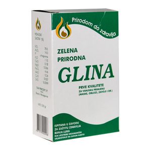 Zelena Glina 200g - Prirodna Njega za Lice i Tijelo