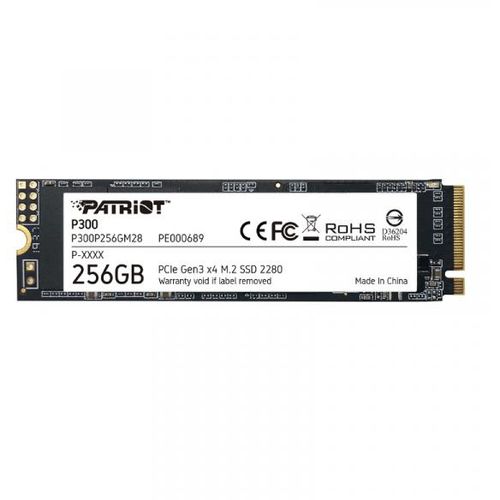 SSD M.2 NVMe 256GB Patriot P300 1700MBs/1100MBs P300P256GM28 slika 1