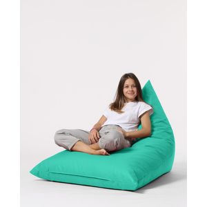 Pyramid Big Bed Pouf - Turquoise Turquoise Garden Bean Bag