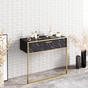 Polka - Crni Zlatni Sideboard