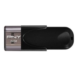 USB stick PNY Attaché 4, 64GB, USB2.0, crni