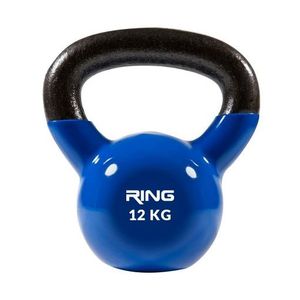 RING Kettlebell 12kg metal vinyl RX DB2174-12 blue