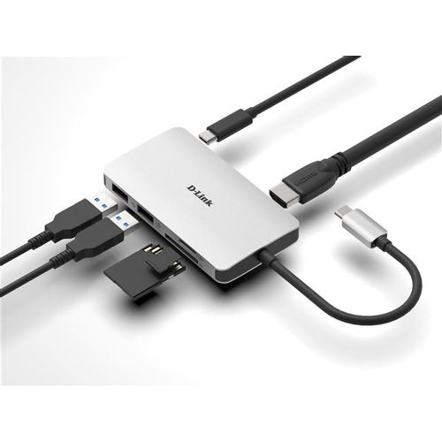 D-Link 6-in-1 USB-C Hub, DUB-M610 slika 1