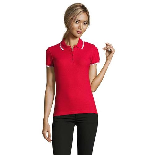 PRACTICE WOMEN ženska polo majica sa kratkim rukavima - Crvena, XL  slika 1