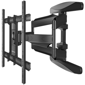ONKRON Full Motion TV Wall Mount for 40 to 75-inch TVs, Black