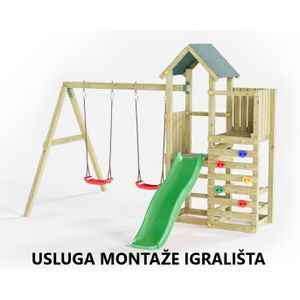 Usluga montaže za drveno dječje igralište CHESTER
