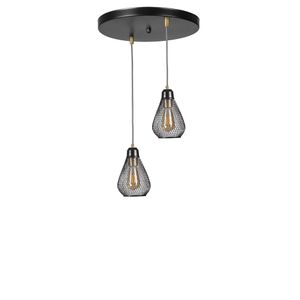 Armut 8716-2 Black
Gold Chandelier