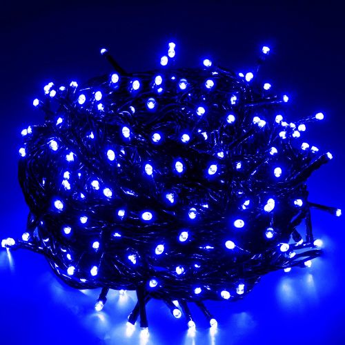 Springos božićne lampice, 500 LED, 31,5 m, plava slika 10