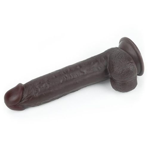 Lovetoy Sliding Skin black dildo 23,5cm slika 12