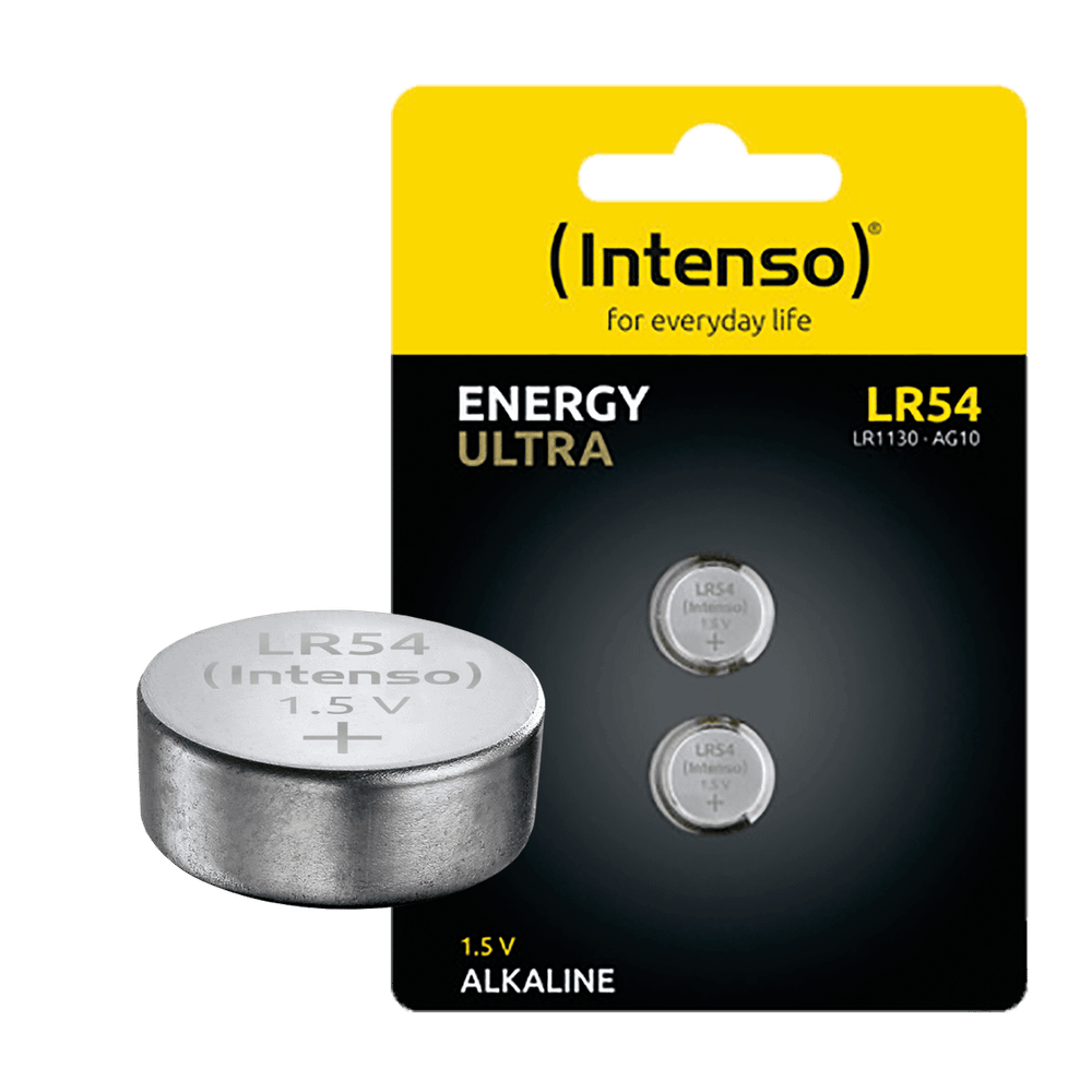 (Intenso) Baterija alkalna LR54/2, 1,5V dugmasta, blister 2 kom slika 2