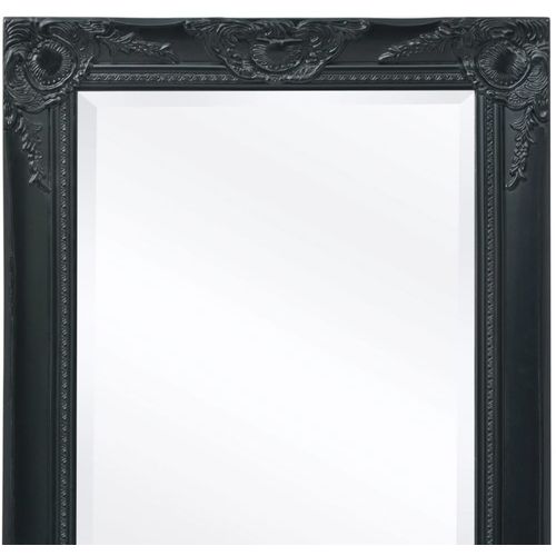 Zidno ogledalo Barokni stil 100x50 cm Crno slika 33