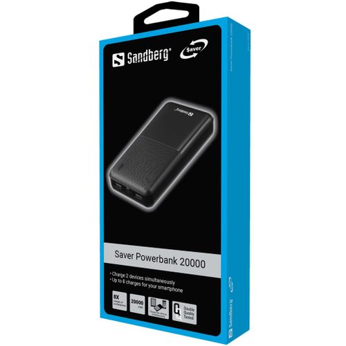 Sandberg Saver Powerbank 20000 mAh prijenosna baterija slika 2