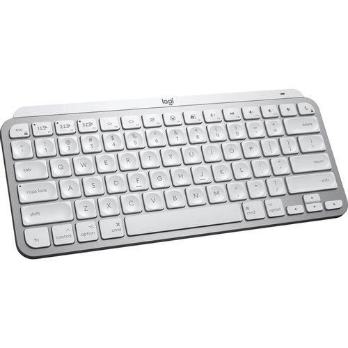 Logitech MX Keys Mini Wireless Illuminated Keyboard - Pale grey - US slika 1
