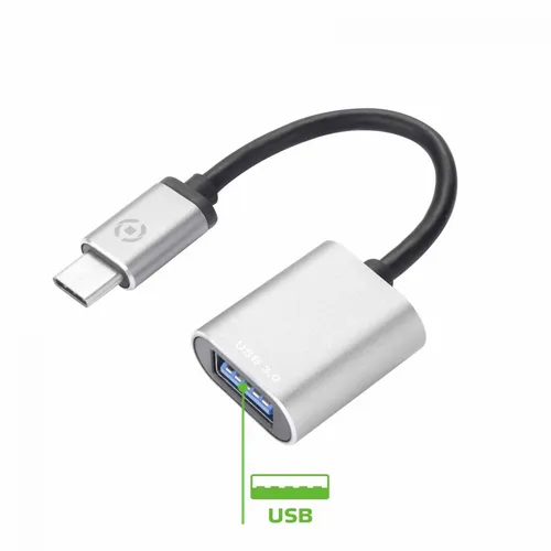 Celly Prohub USB-C adapter siva slika 3
