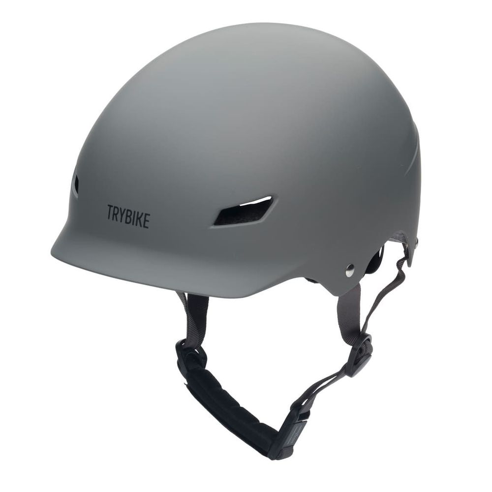 TRYBIKE Kaciga za djecu Ash Grey, S/M (51-56cm)  slika 1