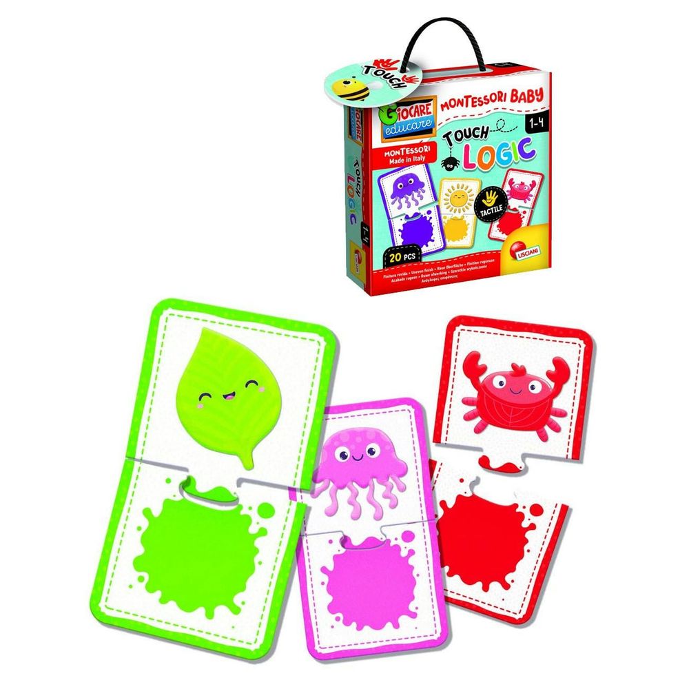 Lisciani Edukativna igra Montessori Baby Touch Logic - Dodirni i osjeti slika 3