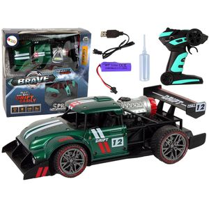 Auto na daljinsko upravljanje Sports Car R/C 1:16 - zeleni