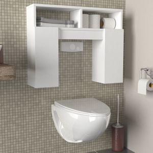Geronimo - White White Bathroom Cabinet