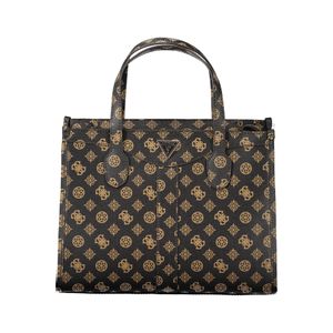 GUESS JEANS WOMEN'S BAG BROWN