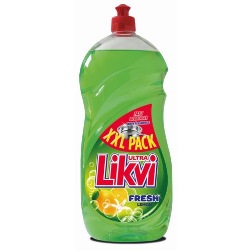 Likvi ultra fresh deterdžent za pranje posuđa lemon 1,35l slika 1