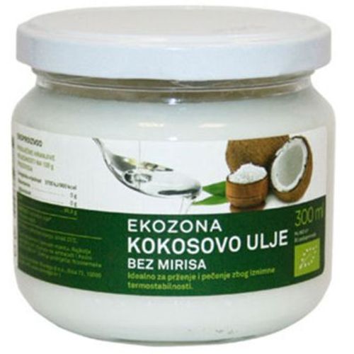 Ekozona ulje kokosovo bez mirisa 300ml slika 1
