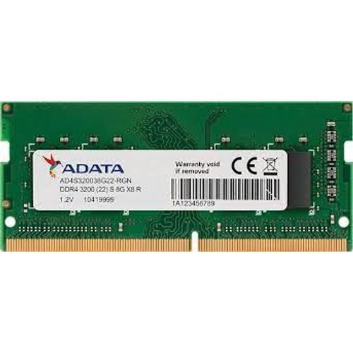 SO-DIMM DDR4 Memorija 8GB 3200MHz AData AD4S32008G22-SGN slika 1