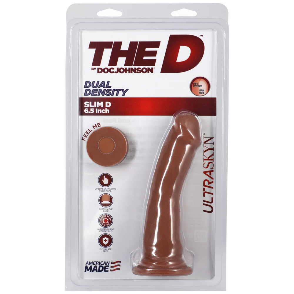 Doc Johnson Slim D - Realistični ULTRASKYN dildo - 6 / 15 cm slika 2