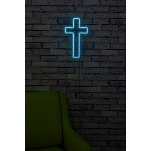 Wallity Ukrasna plastična LED rasvjeta, Cross Sign - Blue