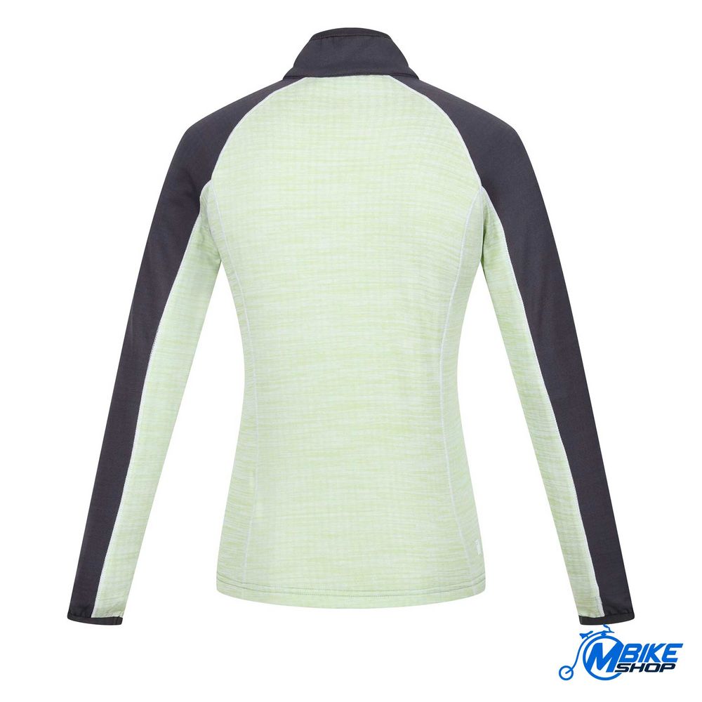 Regatta Ženska majica dugih rukava Hepley Quiet Green/Seal Grey slika 2
