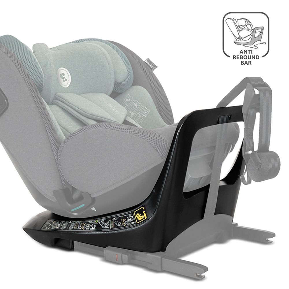LORELLI autosjedalica Monza i-Size Isofix 40-150 cm 360°, Black  slika 7