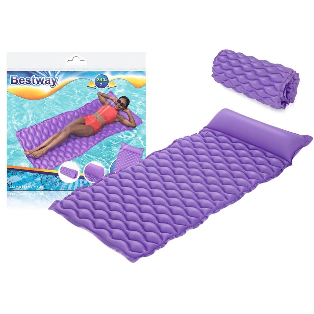 Zračni madrac za kupanje Bestway 213*86 cm - ljubičasta slika 1