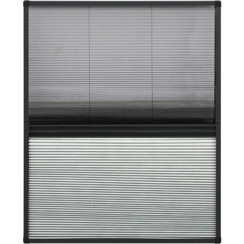 Nabrani zaslon protiv insekata za prozore aluminijski 60x80 cm slika 19