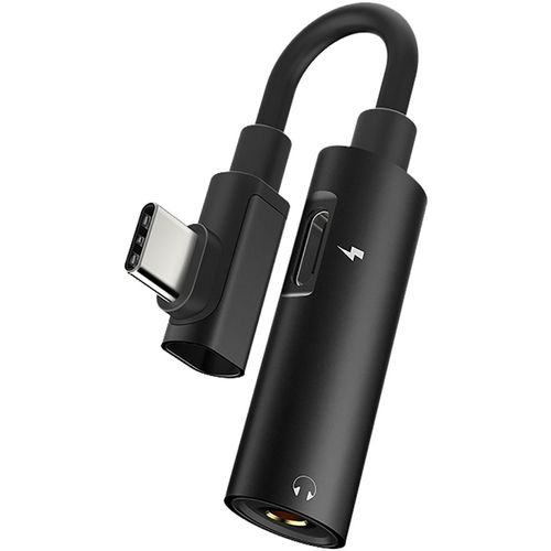 hoco. Adapter za slušalice 2in1, USB type C na type C / 3.5 mm - LS19 Type-C to 3.5 mm slika 2