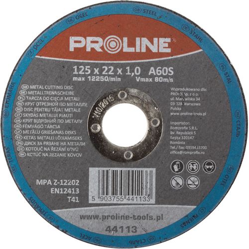 Profix DISK REZNI ZA REZANJE NEHRĐAJUĆEG ČELIKA, T41, 115 44110 slika 1